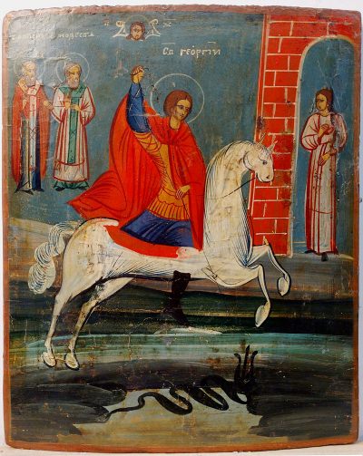 Russian icon - Saint George the Victorybearer