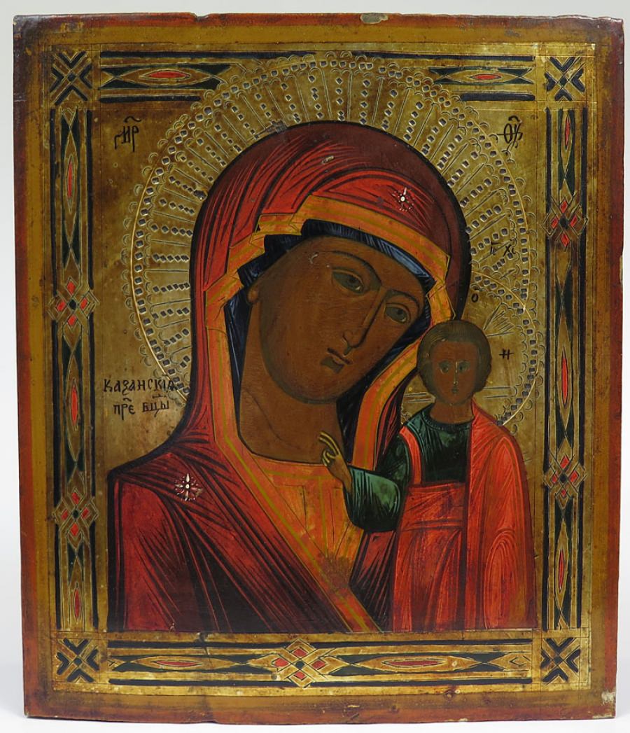 Our Lady Of Kazan Russian 53