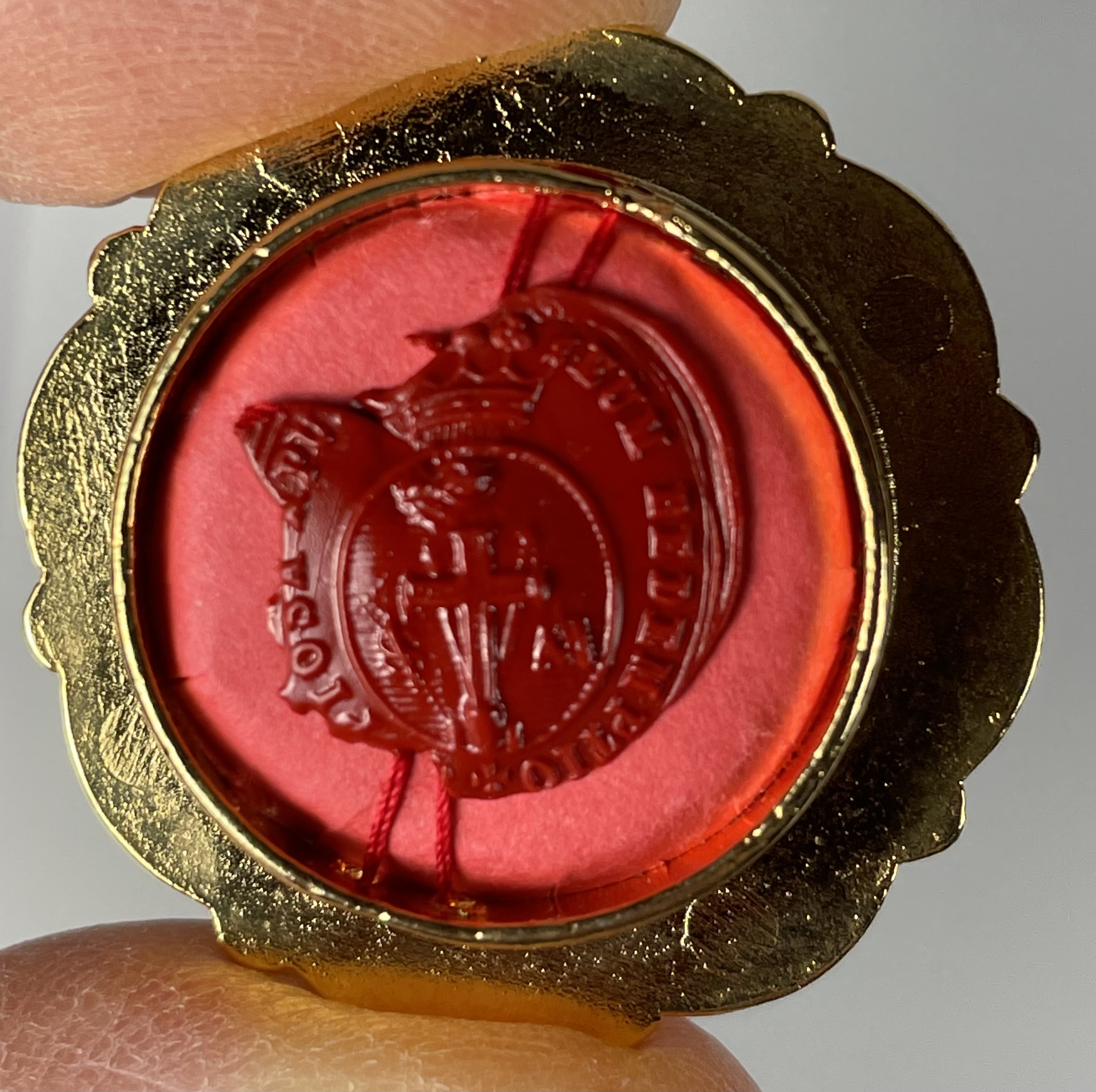 Russian Store 1990 Documented theca with relics of St. Gerard Majella