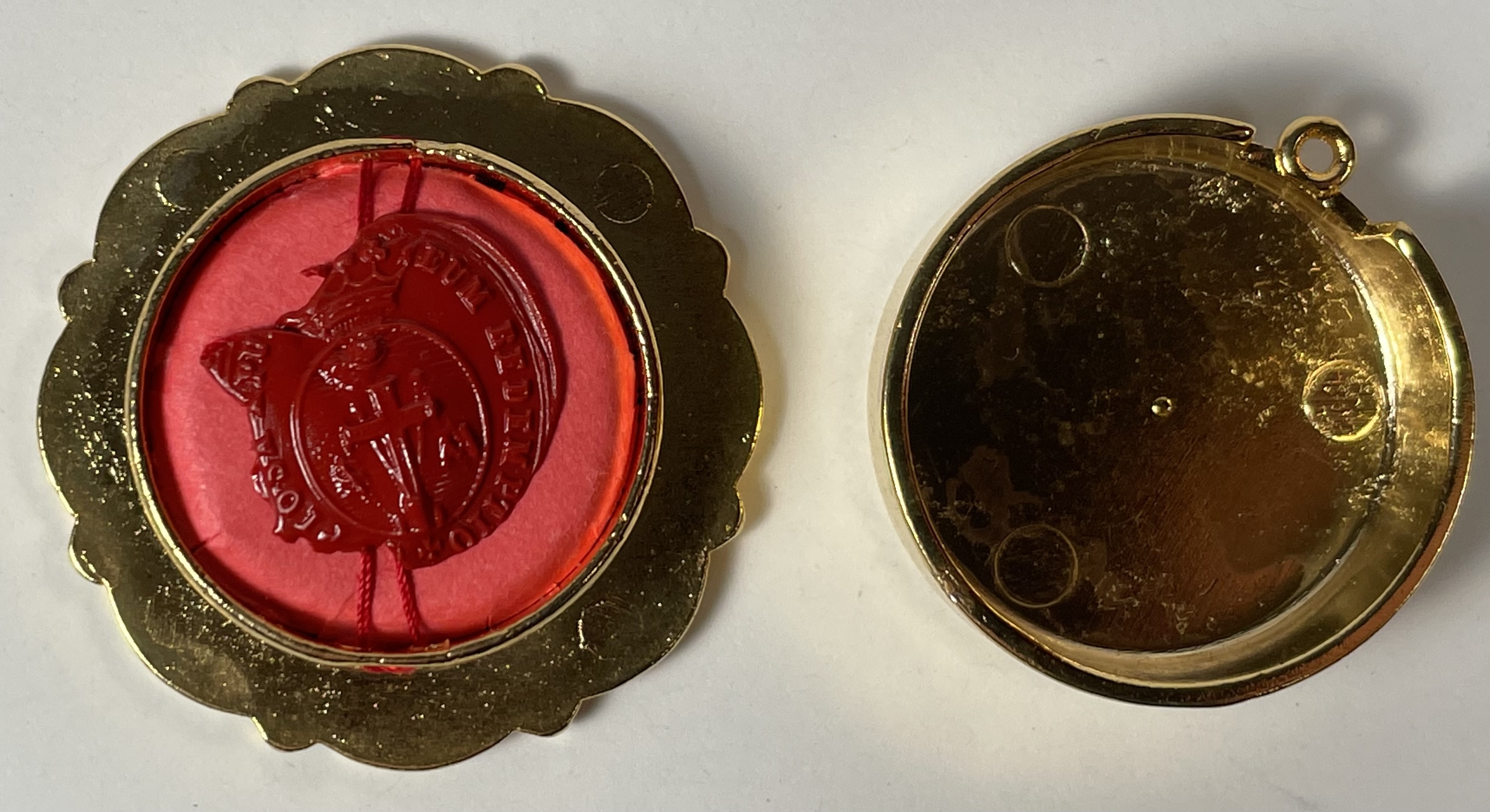 Russian Store 1990 Documented theca with relics of St. Gerard Majella