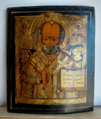 Russian Icon - St. Nicholas the Wonderworker of Myra