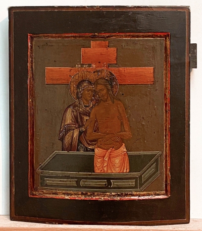 Russian Icon - Don&#039;t Cry for Me Mother (Pieta)