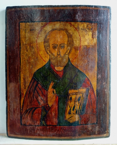 Russian Icon - St. Nicholas the Wonderworker of Myra