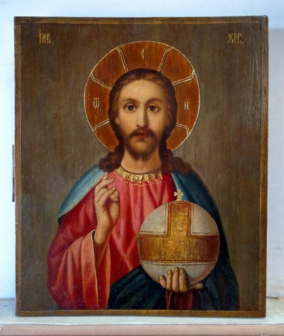 Russian Icon - Christ Pantocrator