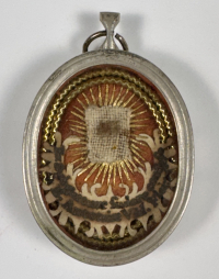Reliquary theca with a relic of Bl. Antonia of Florence, Abbess of L&#039;Aquila