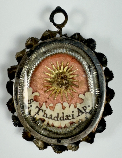 Reliquary theca with relic of St. Judas (Jude) Thaddeus the Apostle