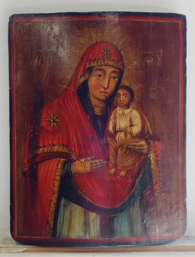 Russian Icon - Hodegetria Mother of God