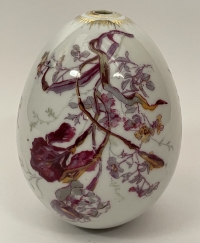 Large Russian Imperial porcelain Easter Egg with Flowers XB