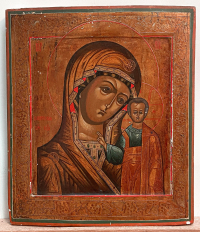 Russian Icon - Our Lady of Kazan