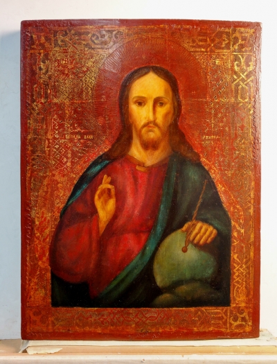 Russian Icon - Christ Pantocrator