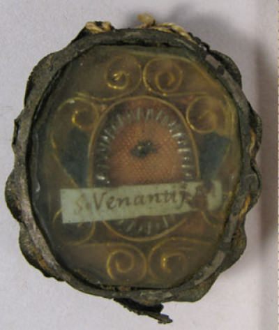 Theca with relic of Saint Venantius of Camerino