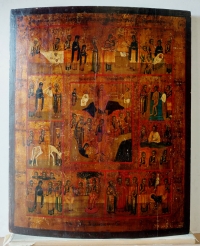 Russian Icon - The Resurrection &amp; Orthodox Feasts