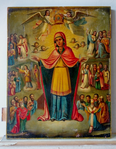 Russian Icon - Joy to All Who Sorrow Mother of God