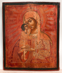Russian Icon - The Seeker of the Lost Mother of God