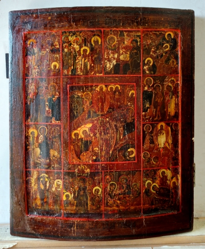 Russian Icon - The Resurrection &amp; Orthodox Feasts