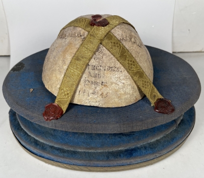 Reliquary with a Significant Skull Relic of Saint Fructuosus of Tarragona, Martyr