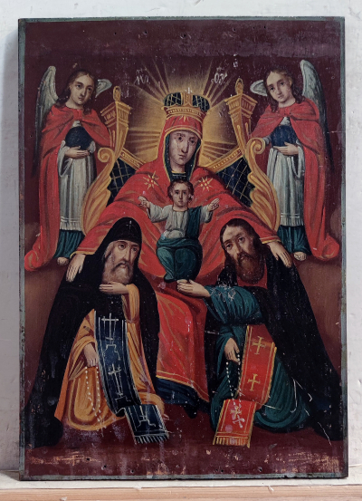Russian (Ukrainian) Icon - Our Lady of Kyiv-Caves Monastery