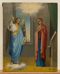 Russian Icon - The Annunciation