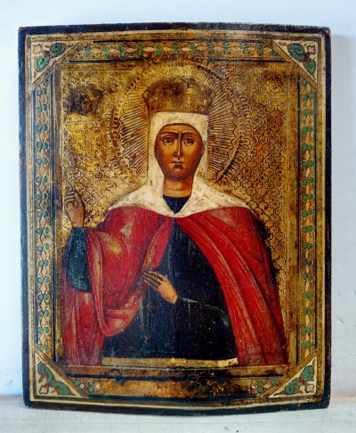 Russian Icon - Greatmartyr Saint Catherine of Alexandria