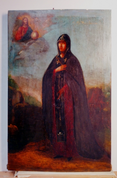Russian icon - St. Venerable Martyr Eudokia