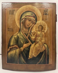 Large Russian icon - Our Lady of Iveron