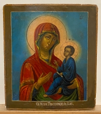 Russian icon - Our Lady of Tikhvin