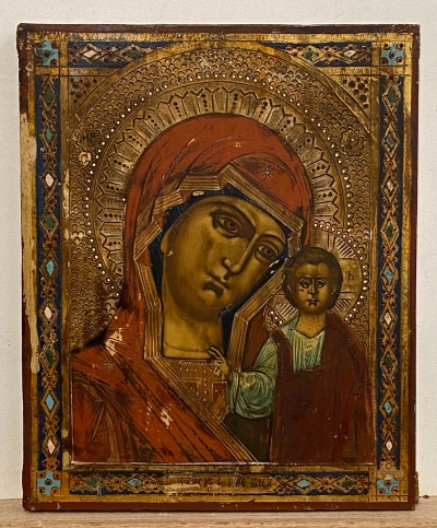 Russian Icon - Our Lady of Kazan