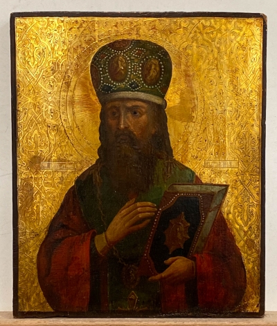 Russian Icon - Saint Paul the Confessor, Patriarch of Constantinople