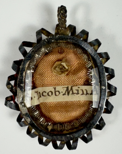 Reliquary theca with relic of St. James the Less, the Apostle
