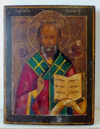 Russian Icon - St. Nicholas the Wonderworker of Myra