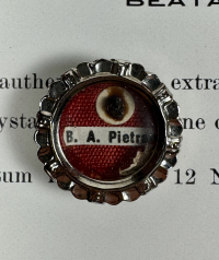 1972 Documented reliquary with relic of St. Agostina Pietrantoni SDC, Martyr &amp; Patron of Nurses