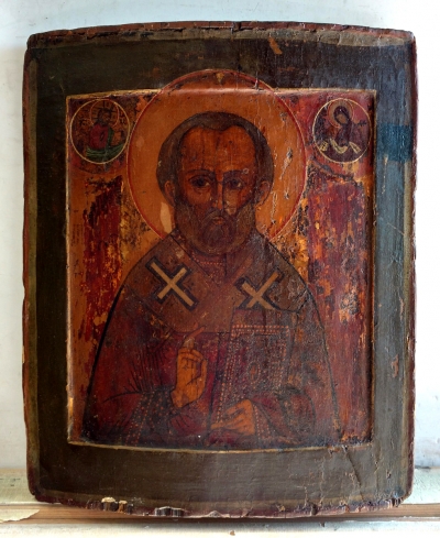 Russian Icon - St. Nicholas the Wonderworker of Myra