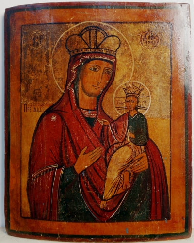 Russian Icon - Our Lady of Tikhvin