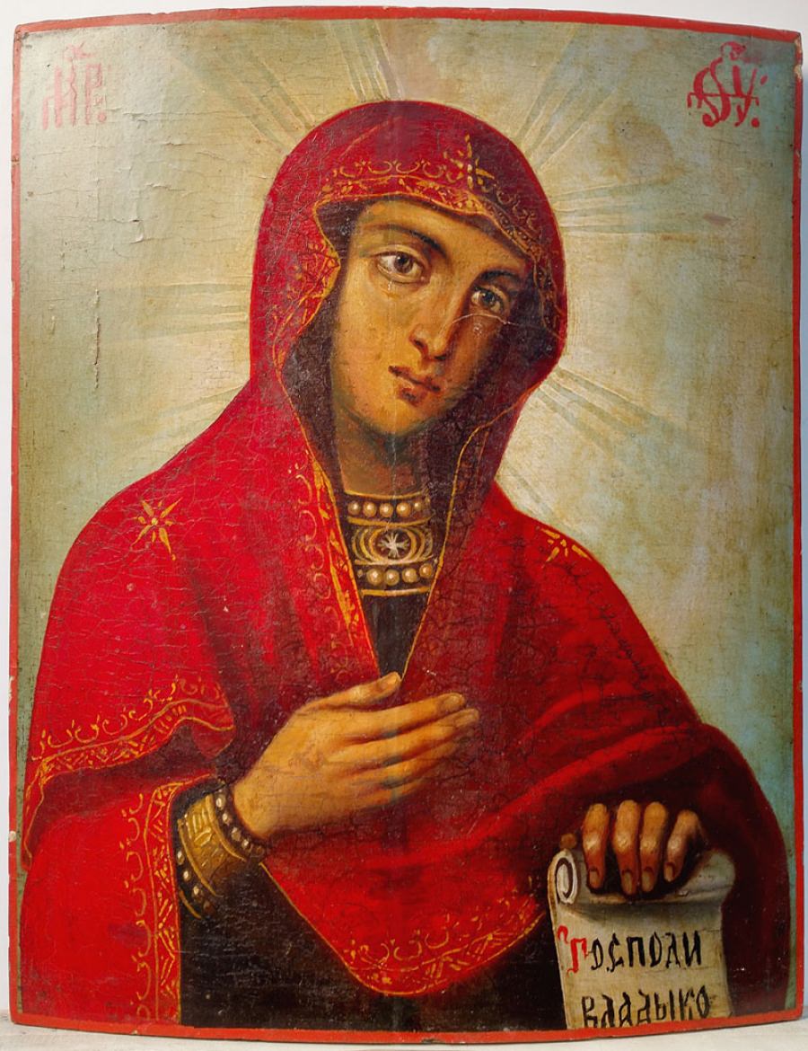 Russian Store Russian Icon The Virgin Mary From The Deesis Row