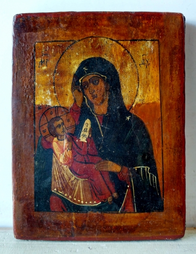 Russian Icon - Sooth Our Sorrows Mother of God
