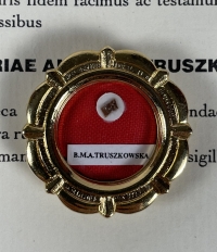 1993 Documented reliquary theca with relics of the Blessed Maria Angela Truszkowska, Foundress of the Felician Sisters