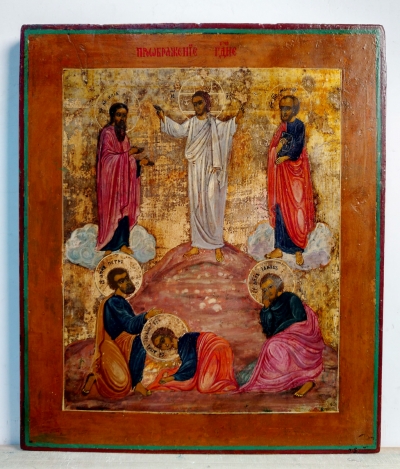 Russian Icon - The Transfiguration of Christ
