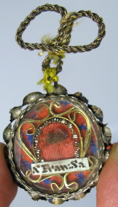 Reliquary theca with relics of Saint Francis de Sales OFM, Archbishop of Geneva