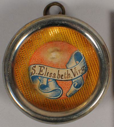 Theca with relic of Saint Elizabeth, the Mother of Saint John the Baptist.