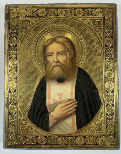 Small Russian icon - Saint Seraphim of Sarov