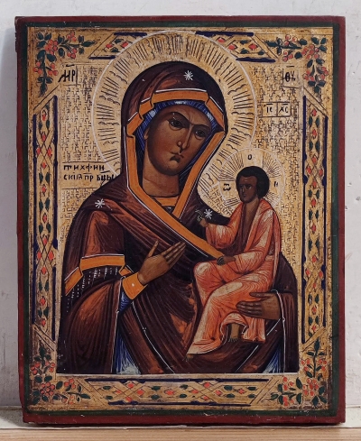 Russian icon - Our Lady of Tikhvin