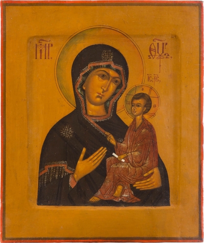 Russian Icon - Our Lady of Tikhvin