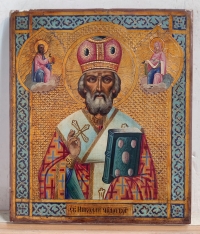 Russian Icon - Saint Nicholas the Wonderworker of Myra