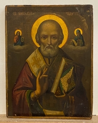 Russian Icon - Saint Nicholas the Wonderworker of Myra