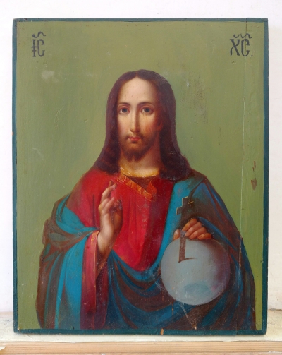 Russian Icon - Christ Pantocrator