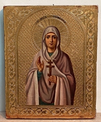 Russian Icon - Saint Martyr Seraphima (Serapia)