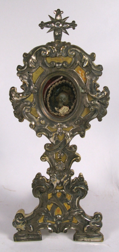 Reliquary Monstrance with relic from the Precious Blood of Jesus Christ