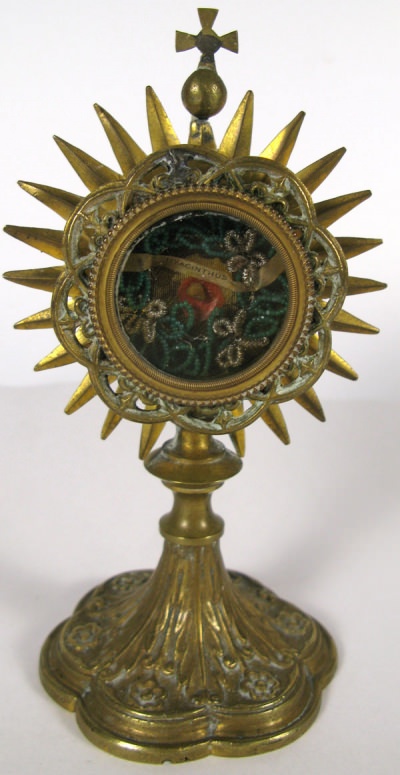 Reliquary tabernacle with relic of Saint Hyacinth of Caesarea