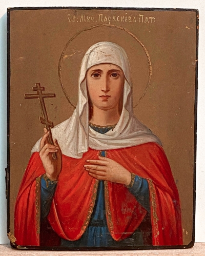 Russian Icon - Saint Paraskevi of Iconium (Friday)