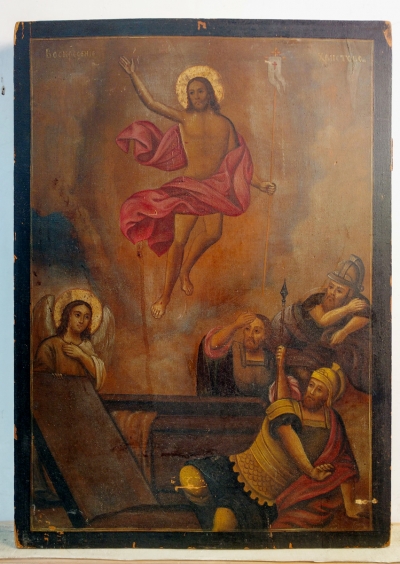 Russian Icon - The Resurrection of Christ